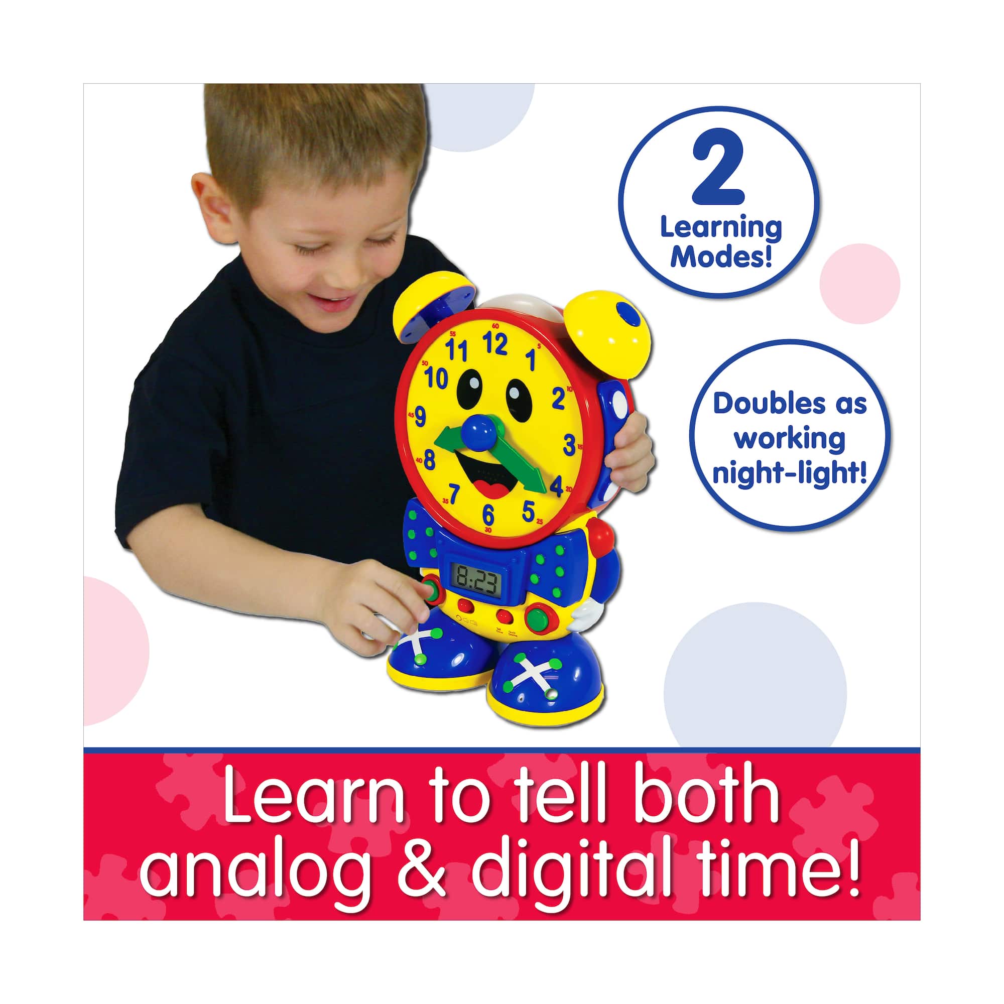 Electronic Learning - Telly the Teaching Time Clock
